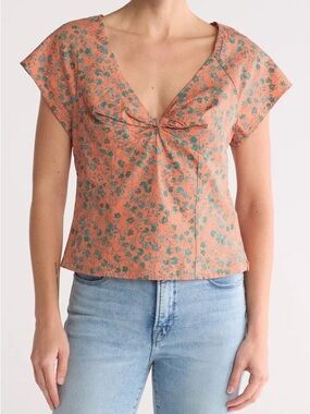 Madewell Amari twist top